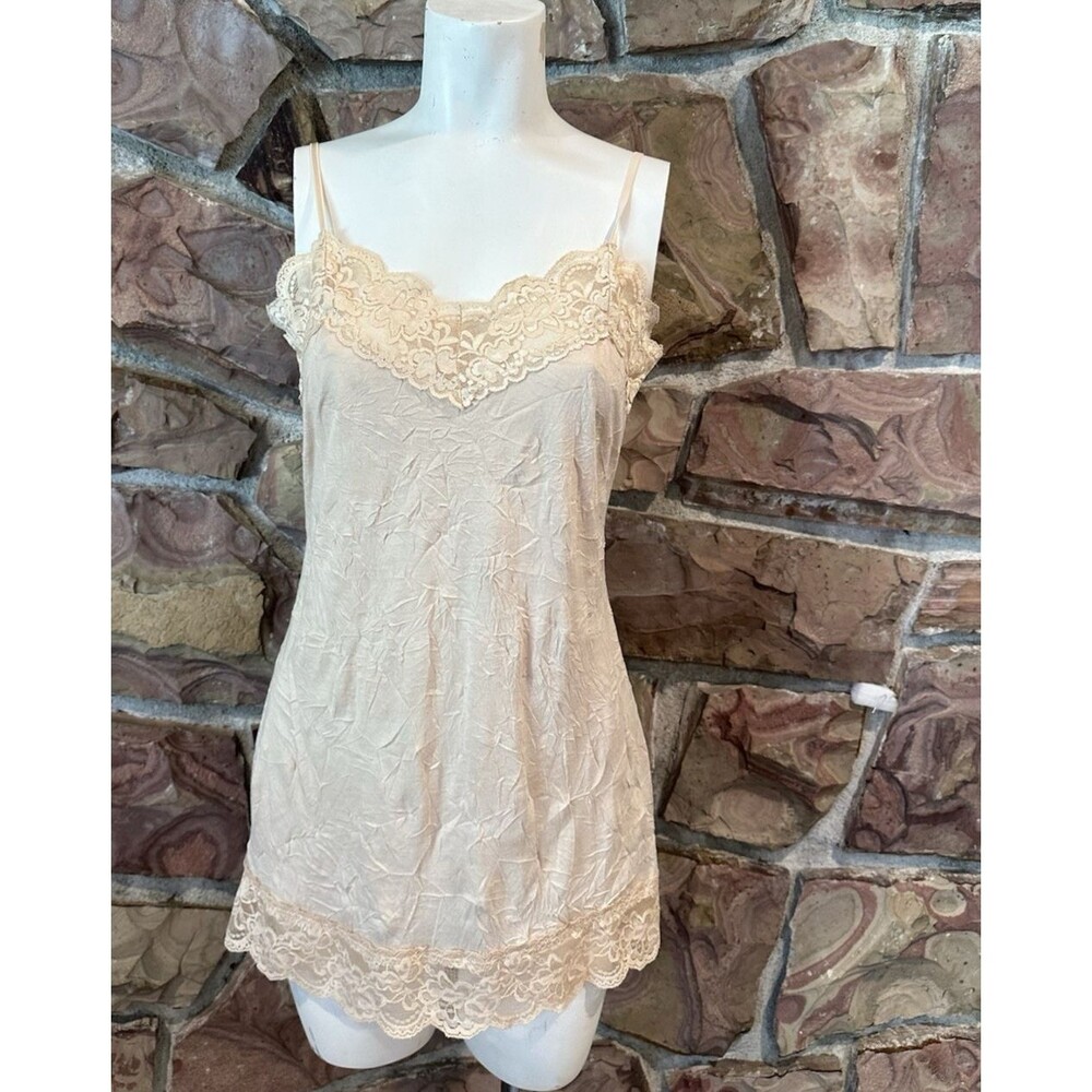 Arden B‎  Ivory Lace Slip Dress Women M  Fairy Coquette M Stretchy